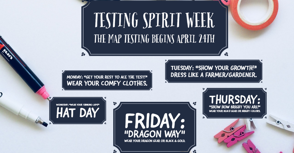 Testing Spirit Week