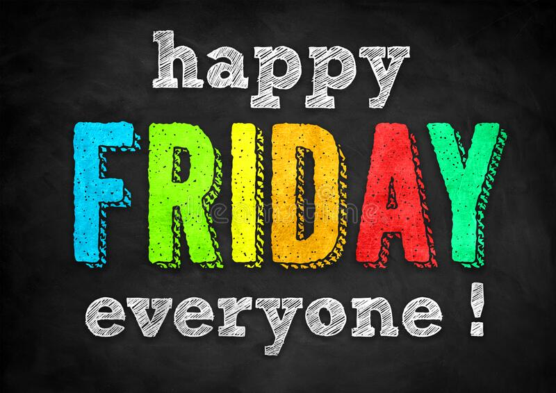 happy FRIDAY everyone!